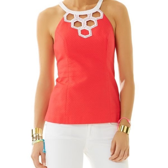 Lilly Pulitzer Tops - Lilly Pulitzer Annabelle top never worn